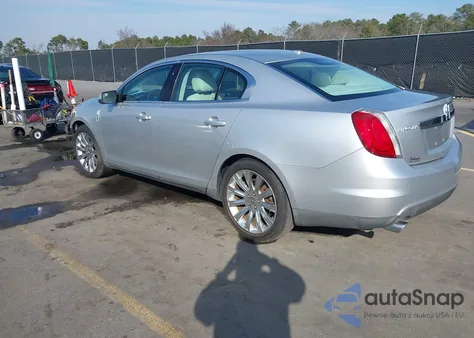 2011 Lincoln Mks z USA, uszkodzony, nr VIN 1LNHL9DRXBG614891